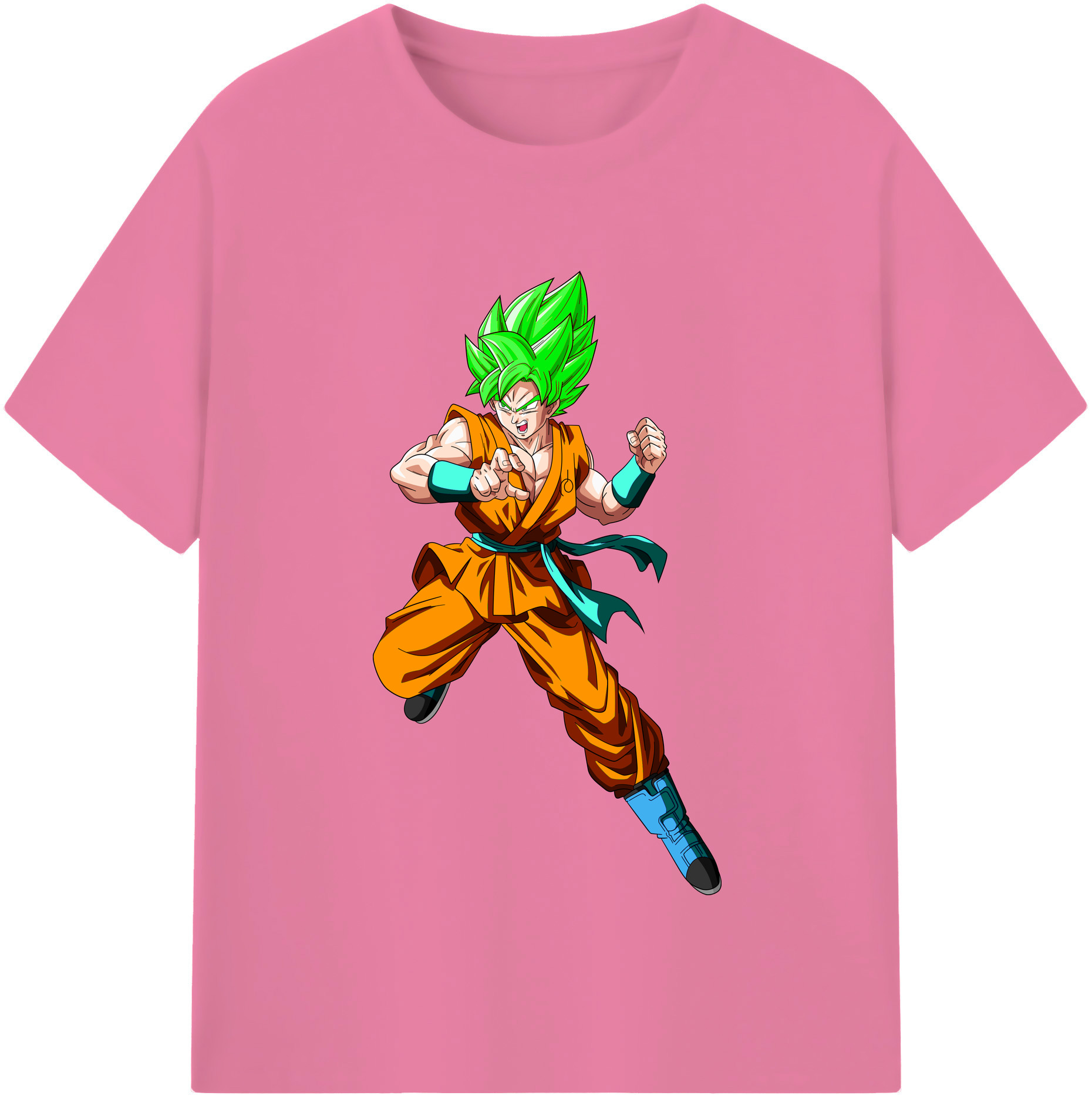 （画像用） ドラゴンボール 孫 悟飯（そんごはん）DRAGON BALL Son Gohan 綿100％半袖Tシャツ（フロントプリント）